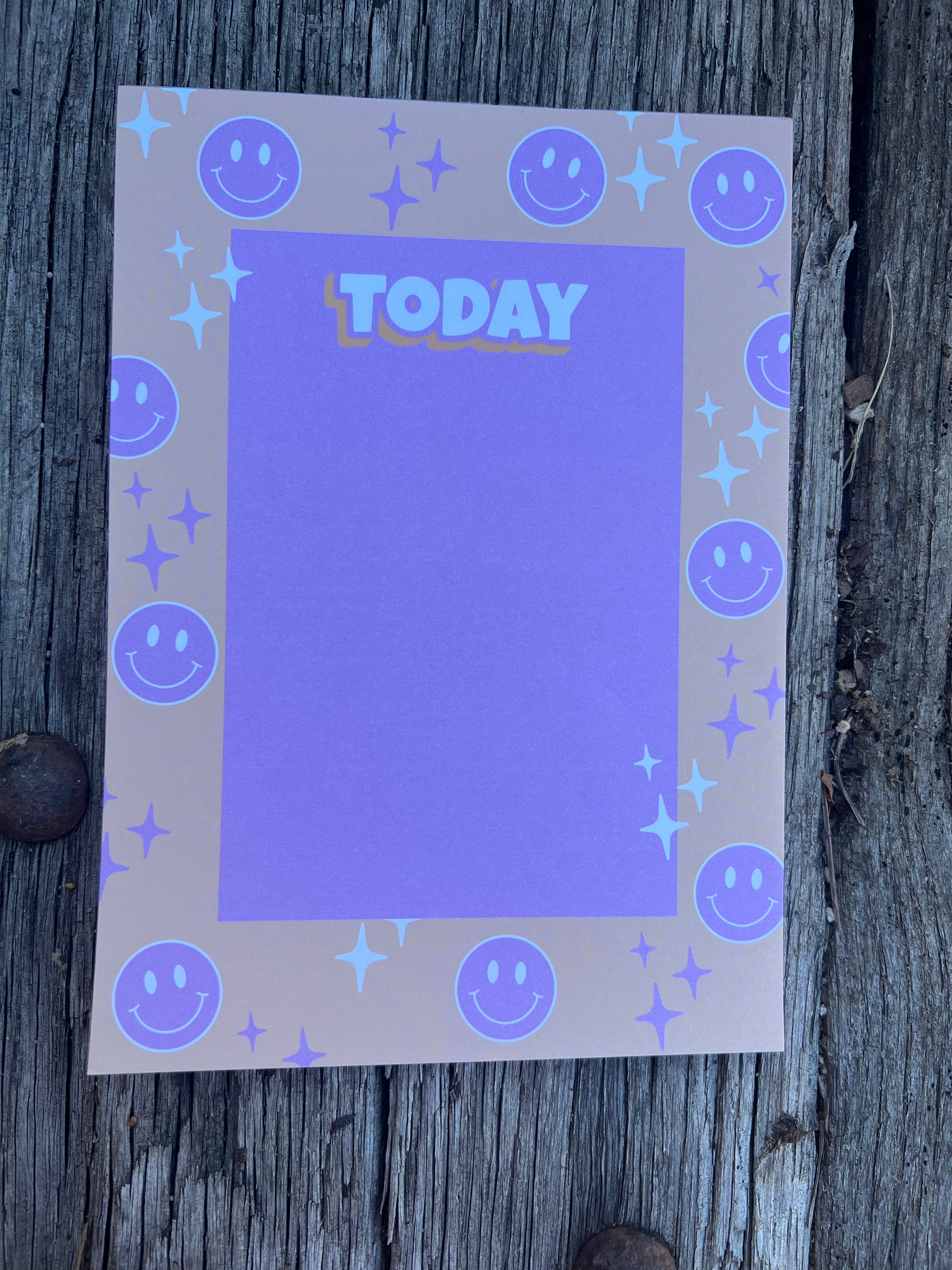 Smiley Today Notepad