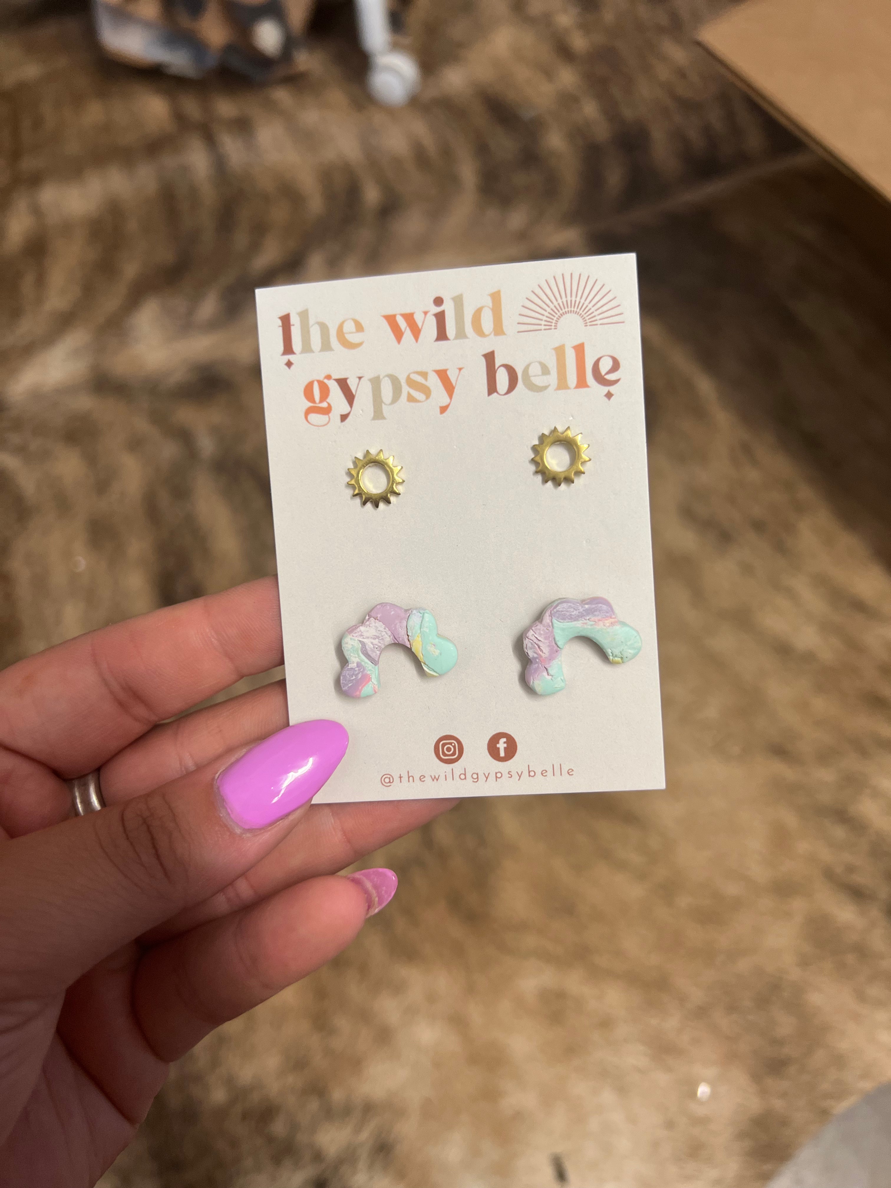 WGB Cotton Candy Rainbow Stud Pack