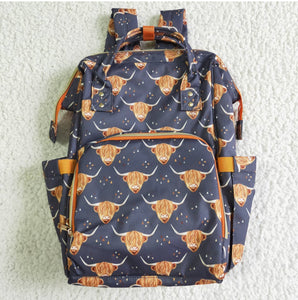 Navy Highland Backpack/ Diaper Bag